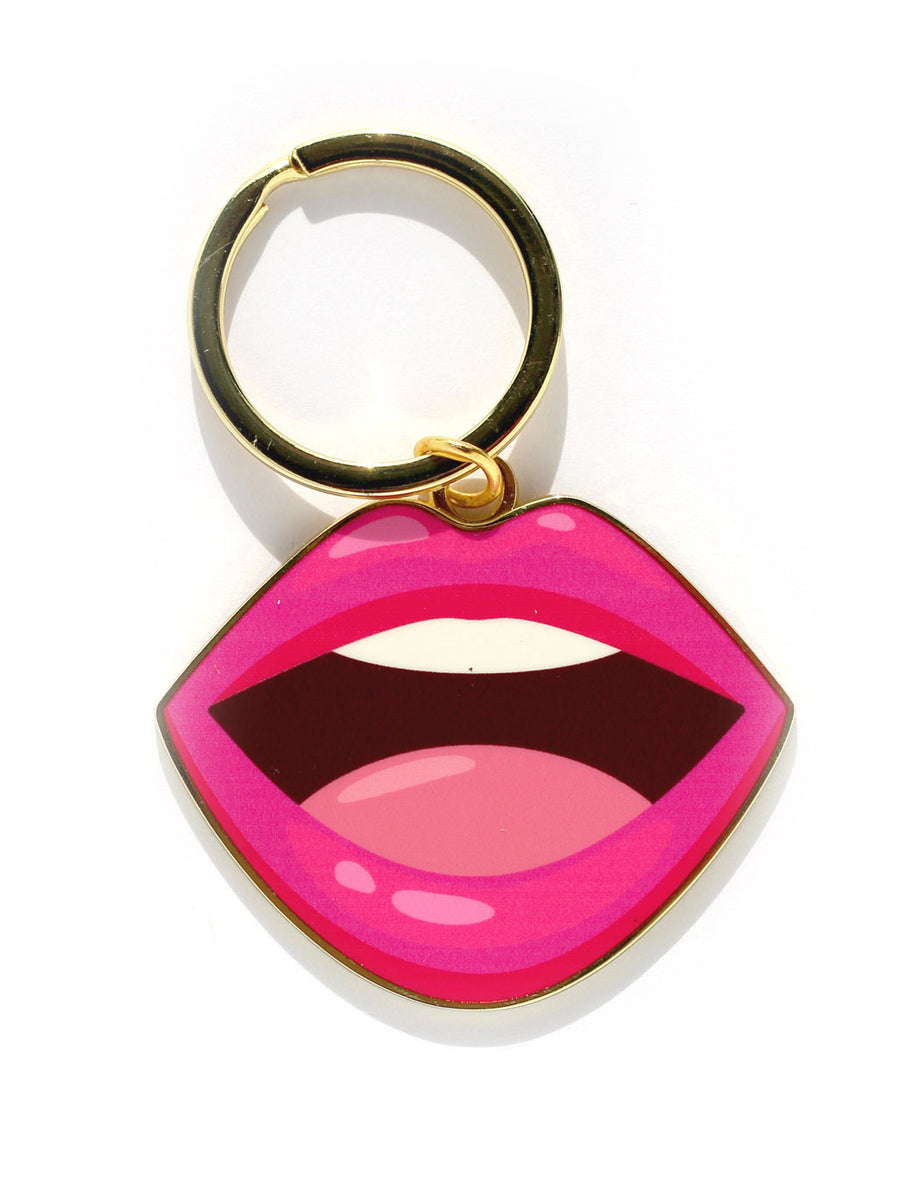 Lipstick & Bag Charm Keychain
