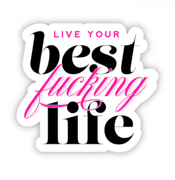 Slay Slay Slay, Pink Motivational Sticker – Kitty Meow HQ