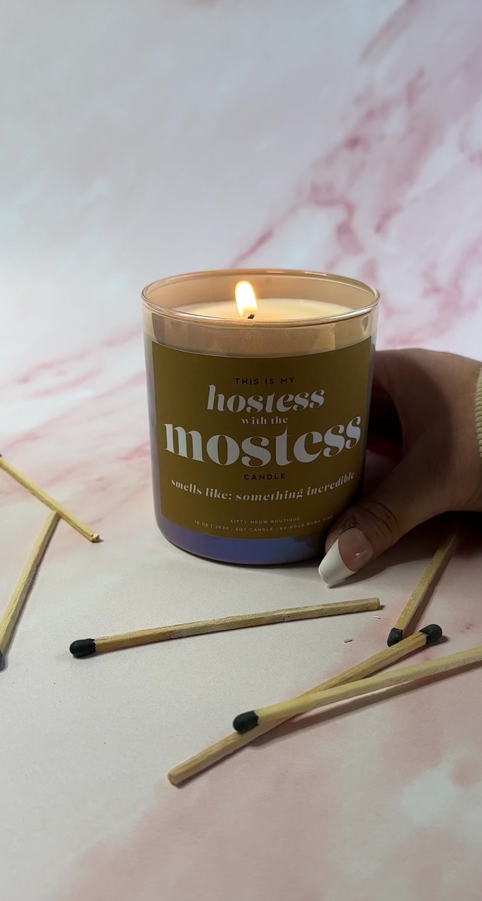 Customized Candles for Mother's Day - Fashionable Hostess