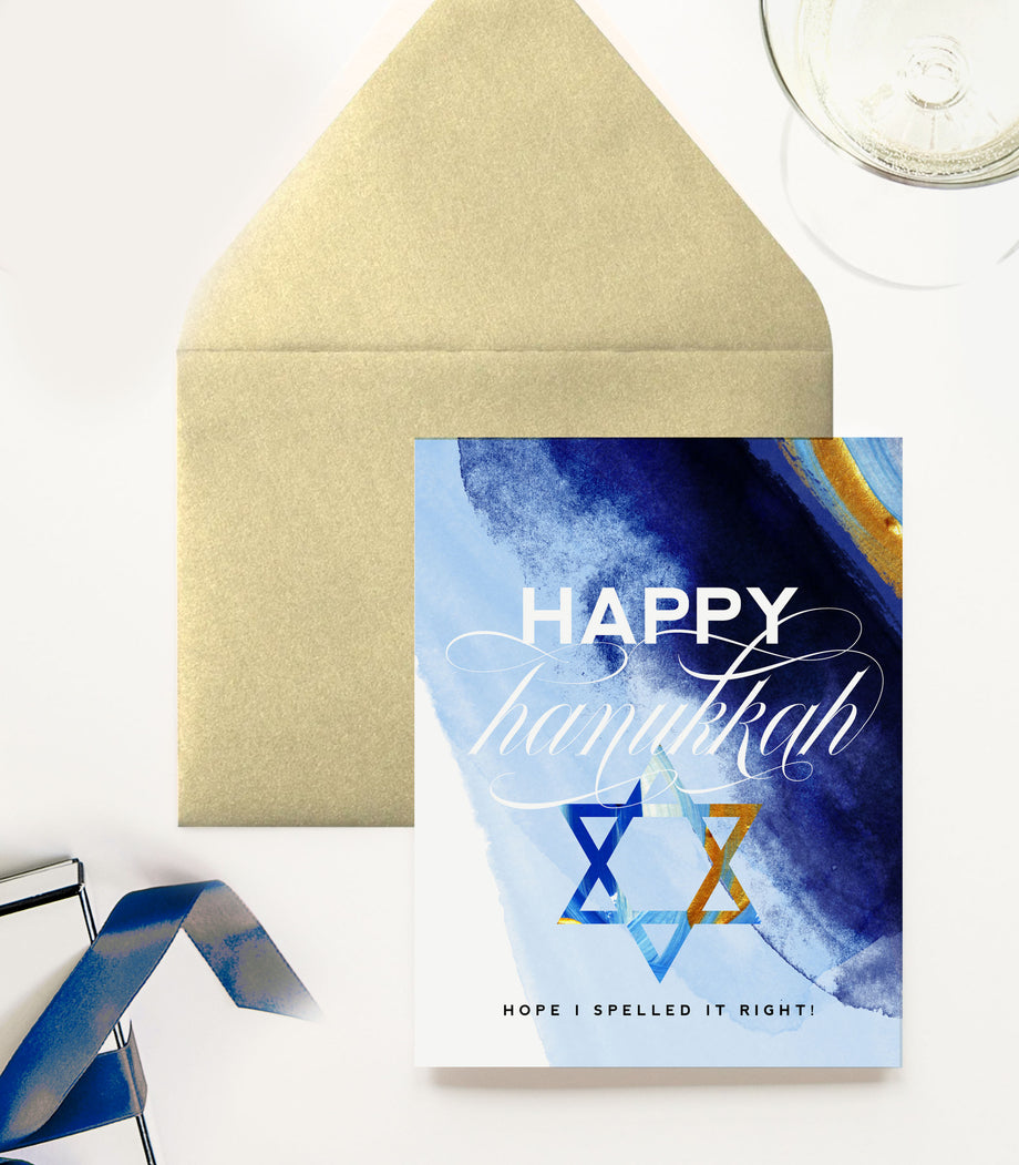 Happy Hanukkah, Funny & Stylish Hanukkah Card Happy Hanukkah, Funny & Stylish Hanukkah Card