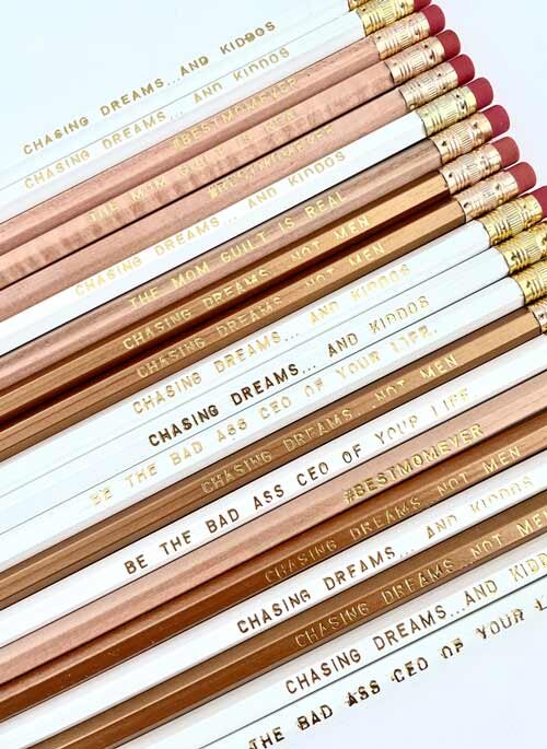 OOPS! Imperfect Neutral 20 Pencil Set, Random selection of Funny Mom P –  Kitty Meow HQ