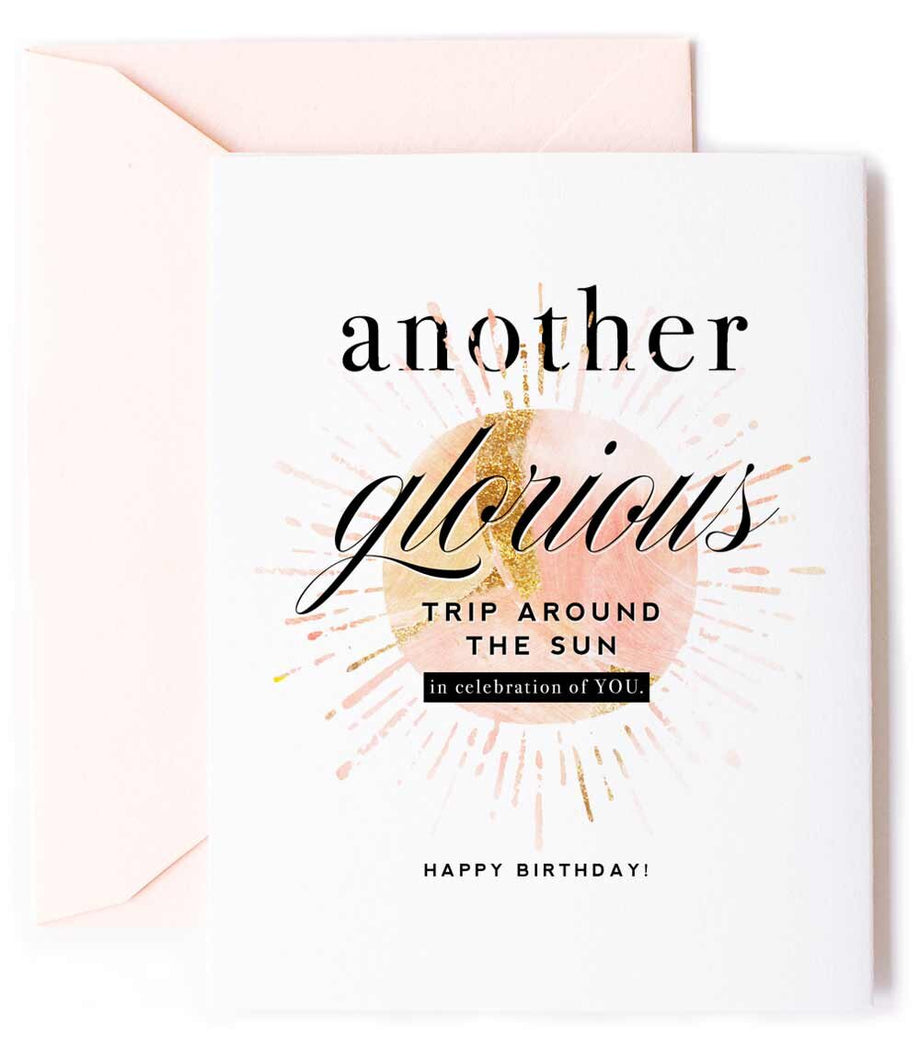 Another Trip Around the Sun - Inspirational Birthday Card Another Trip Around the Sun - Inspirational Birthday Card