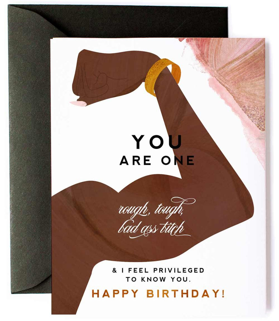 Evil Bitch, Funny Birthday Greeting Card Evil Bitch, Funny Birthday Greeting Card